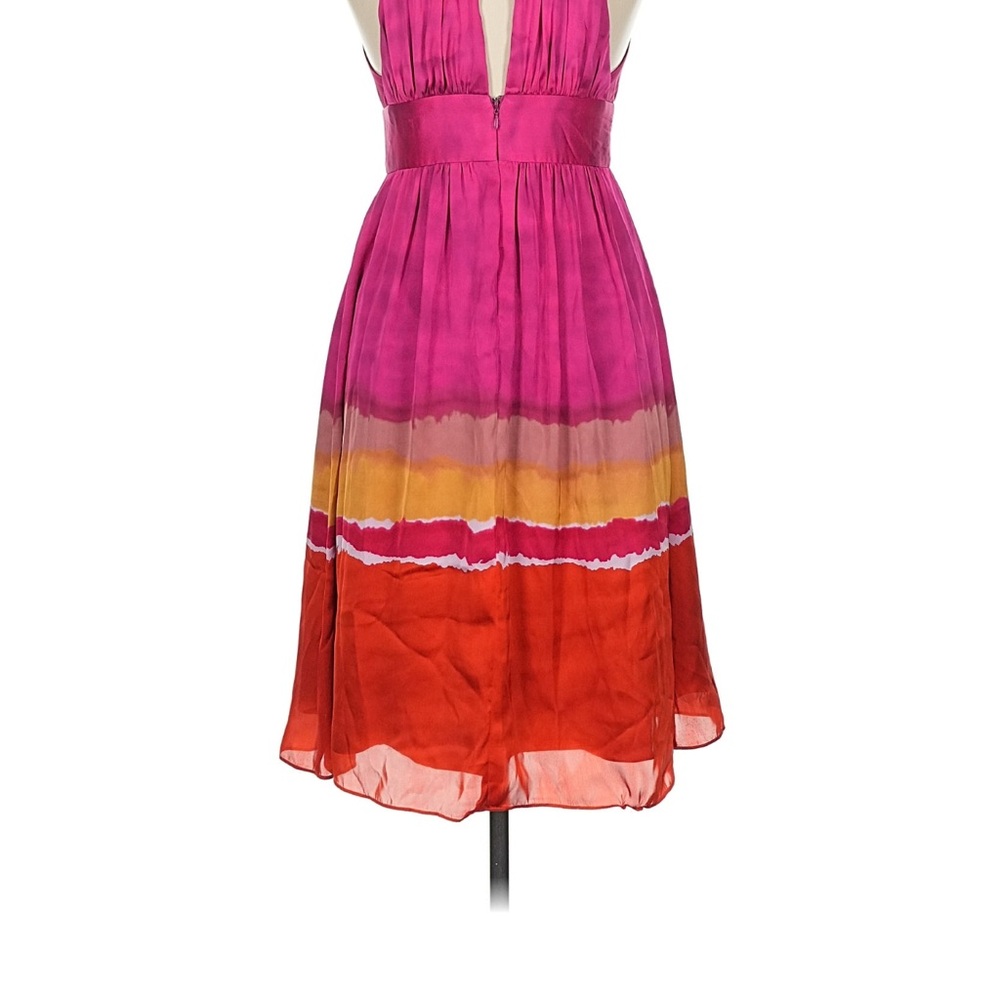 Max & Cleo Pink and Red Midi Dress